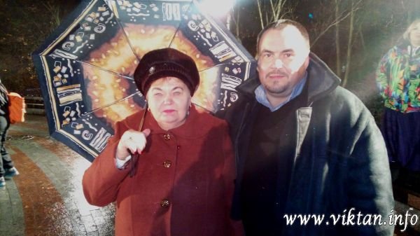 Виктан (Я) с коллегой Софьей Мариновской.