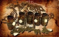 Ведьмина бутылка на привлечение сексуальной энергии - фотография
